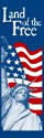 Banner Design 01255 "Land of the Free"