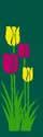 Banner Design 02350 "Tulip Time"