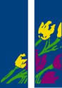 Banner Design 88308 "Double Flowers"